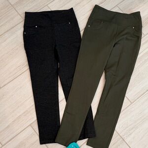 Chocolate womens Black and Olive Leggings